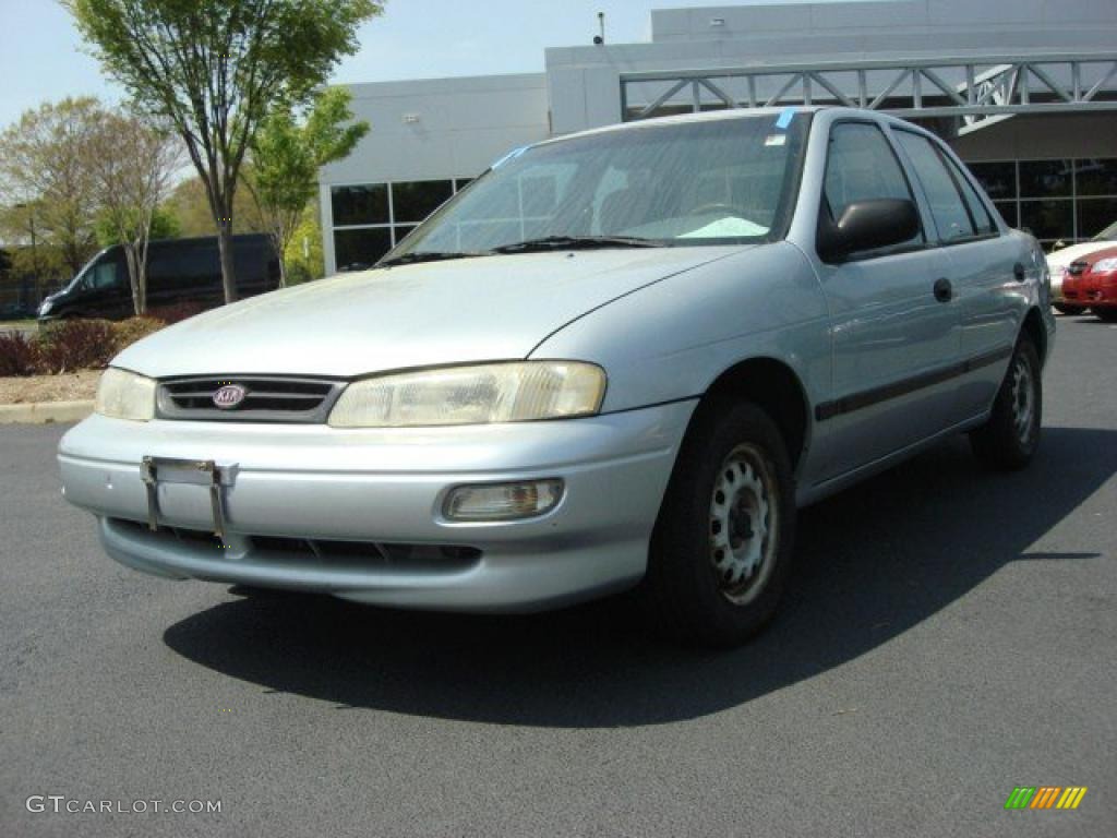 1997 Sephia Sedan - Silver / Gray photo #1