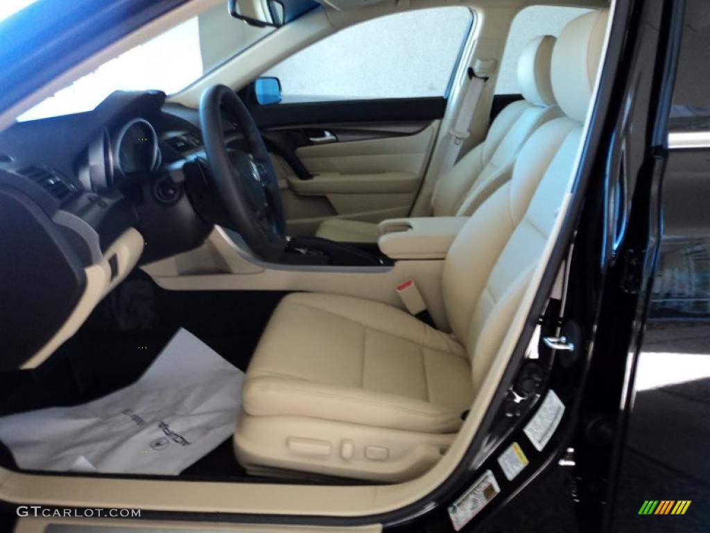 Parchment Interior 2012 Acura TL 3.5 Photo #47928786