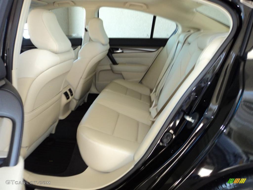 Parchment Interior 2012 Acura TL 3.5 Photo #47928801