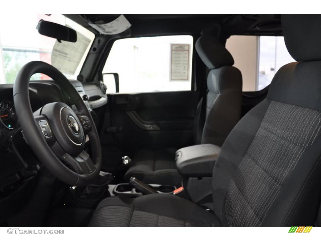 2011 Wrangler Sport S 4x4 - Black / Black photo #12