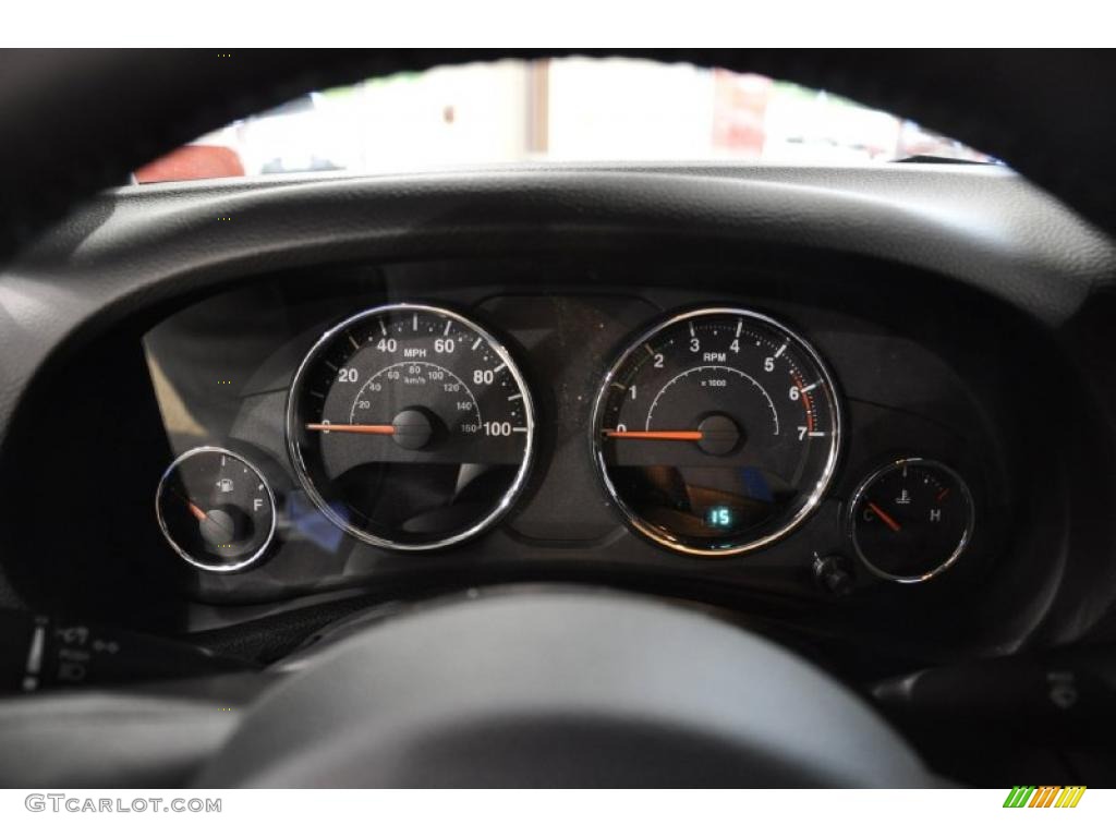 2011 Wrangler Sport S 4x4 - Black / Black photo #13