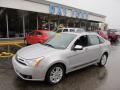 2010 Ingot Silver Metallic Ford Focus SEL Sedan  photo #1