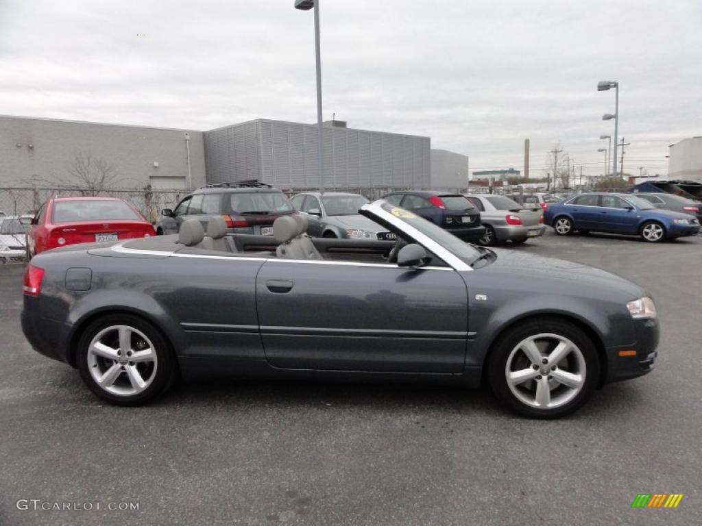 Dolphin Gray Metallic 2007 Audi A4 3.2 quattro Cabriolet Exterior Photo #47930454
