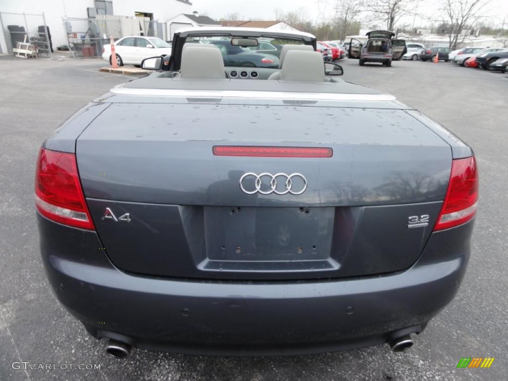 Dolphin Gray Metallic 2007 Audi A4 3.2 quattro Cabriolet Exterior Photo #47930484