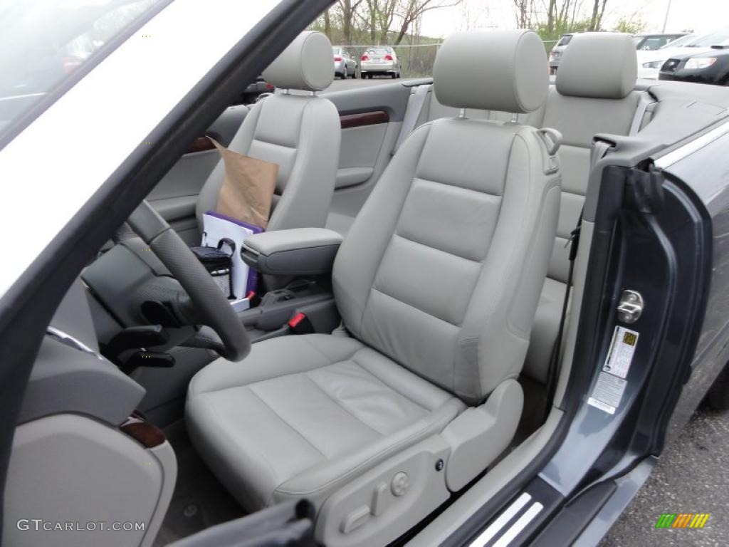 Platinum Interior 2007 Audi A4 3.2 quattro Cabriolet Photo #47930604