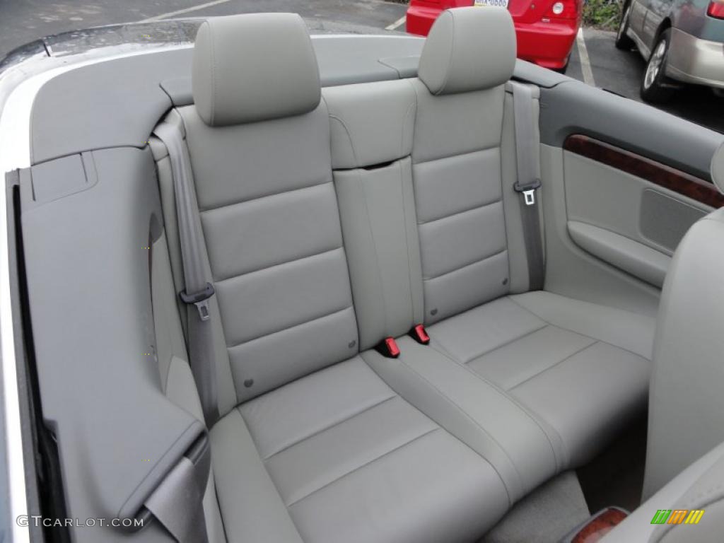 Platinum Interior 2007 Audi A4 3.2 quattro Cabriolet Photo #47930664