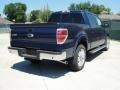 2011 Dark Blue Pearl Metallic Ford F150 Lariat SuperCrew  photo #3