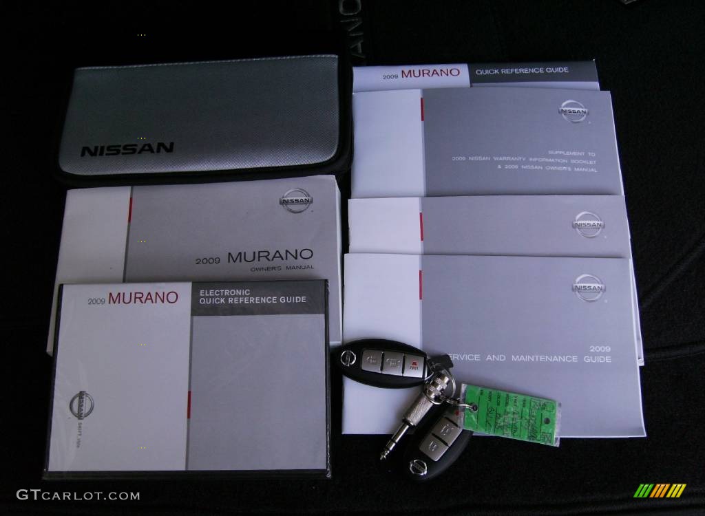 2009 Murano S - Merlot Metallic / Black photo #21