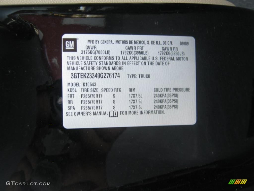 2009 Sierra 1500 SLE Z71 Crew Cab 4x4 - Onyx Black / Ebony/Light Cashmere photo #26