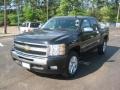 2011 Black Chevrolet Silverado 1500 LT Crew Cab  photo #1