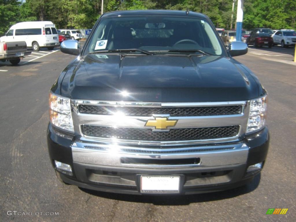 2011 Silverado 1500 LT Crew Cab - Black / Ebony photo #8