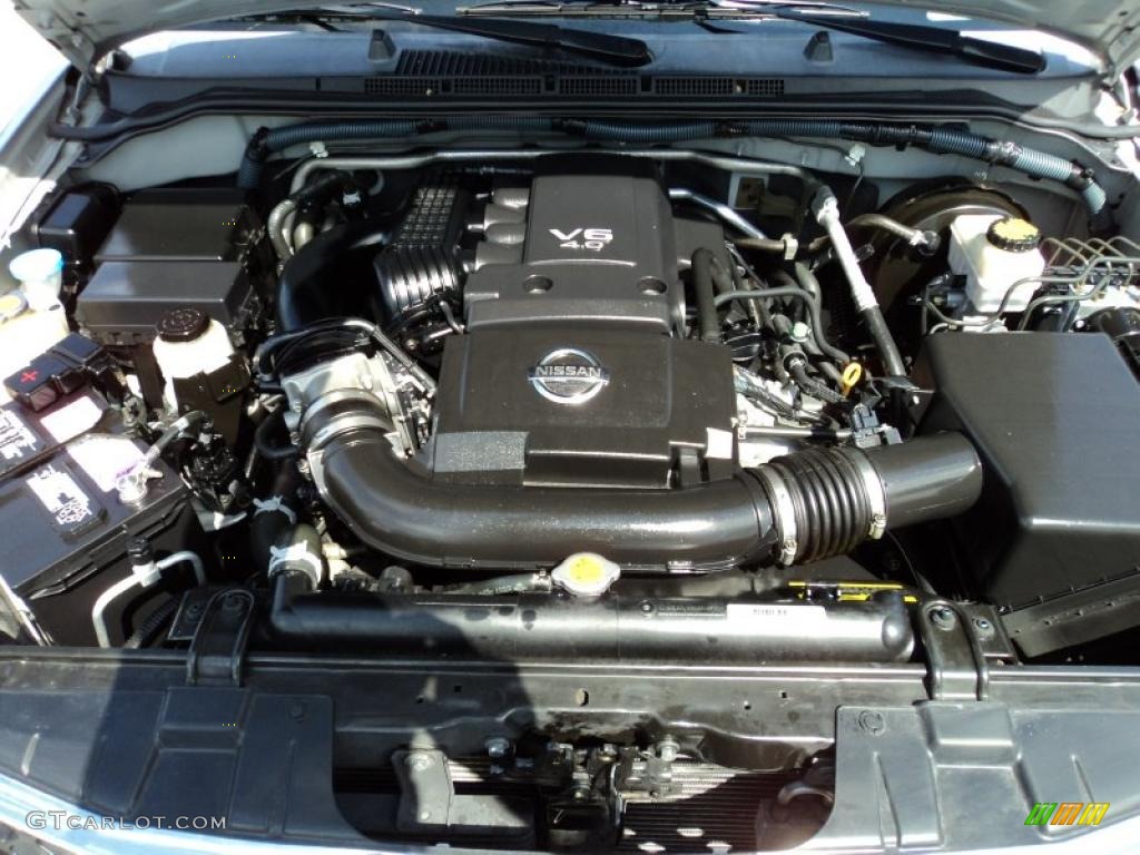 2008 Nissan Frontier SE Crew Cab 4.0 Liter DOHC 24-Valve VVT V6 Engine Photo #47933286