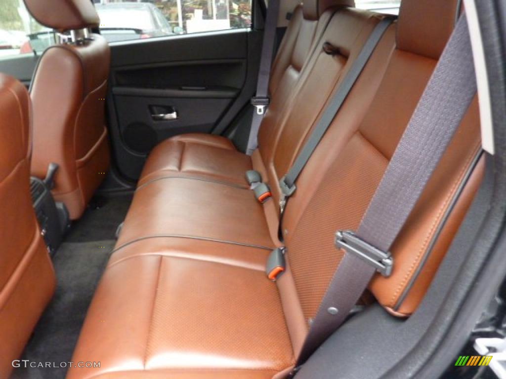 Saddle Brown/Dark Slate Gray Interior 2008 Jeep Grand Cherokee Overland 4x4 Photo #47933517