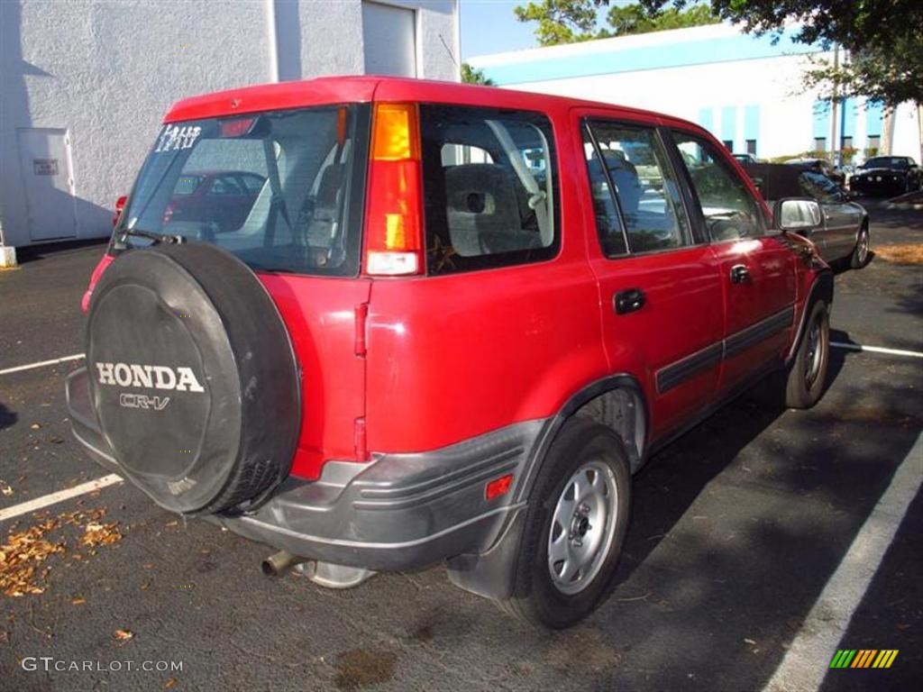 1999 CR-V LX - Milano Red / Charcoal photo #4