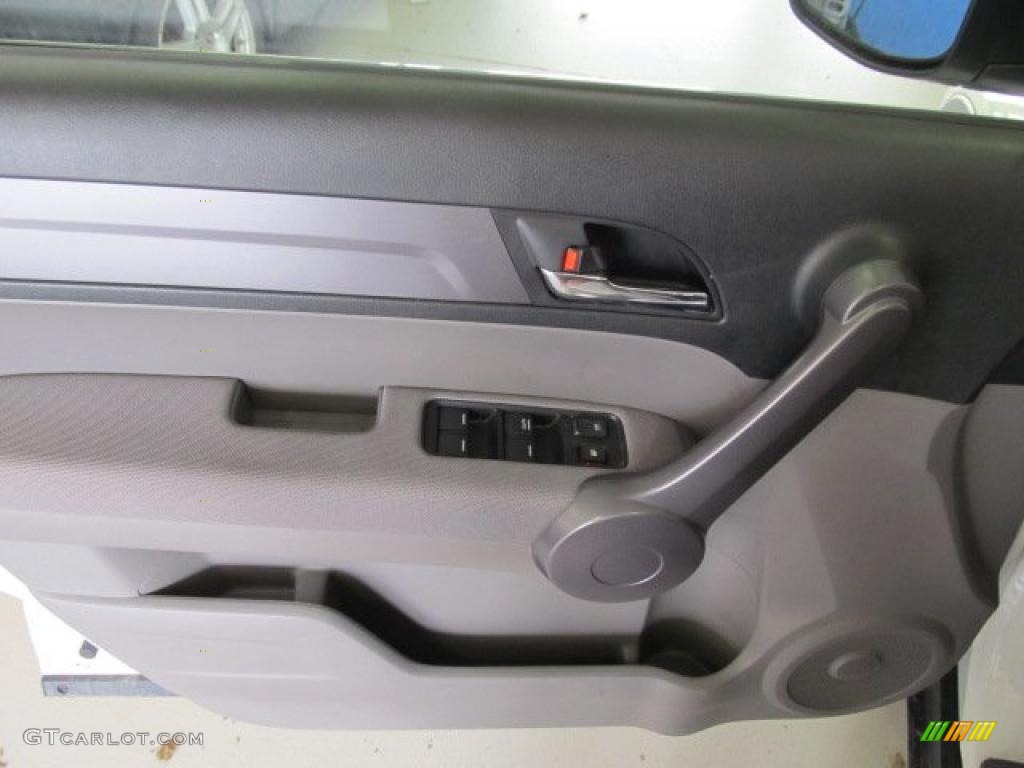 2009 CR-V LX 4WD - Taffeta White / Gray photo #9