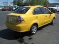 2009 Summer Yellow Chevrolet Aveo LT Sedan  photo #5