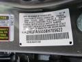 Galaxy Gray Metallic - Civic Si Sedan Photo No. 14