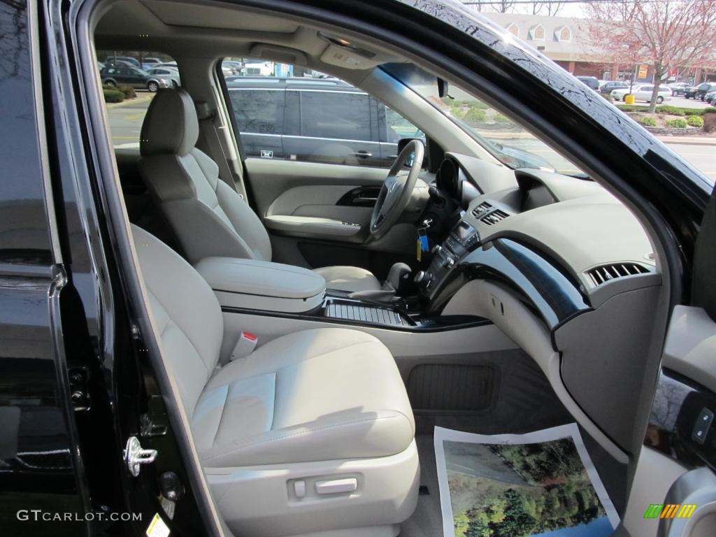 2007 MDX Technology - Formal Black Pearl / Taupe photo #17