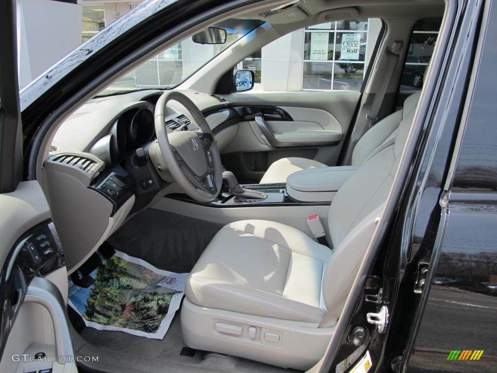 2007 MDX Technology - Formal Black Pearl / Taupe photo #21
