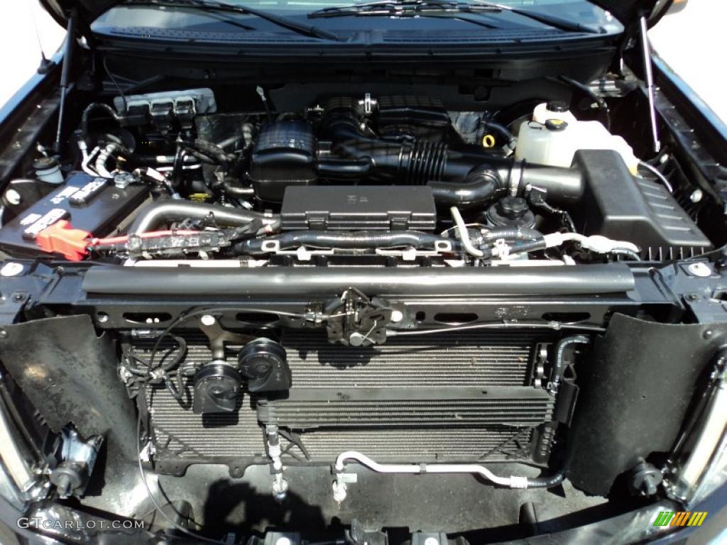 2010 F150 Lariat SuperCab - Tuxedo Black / Black photo #26