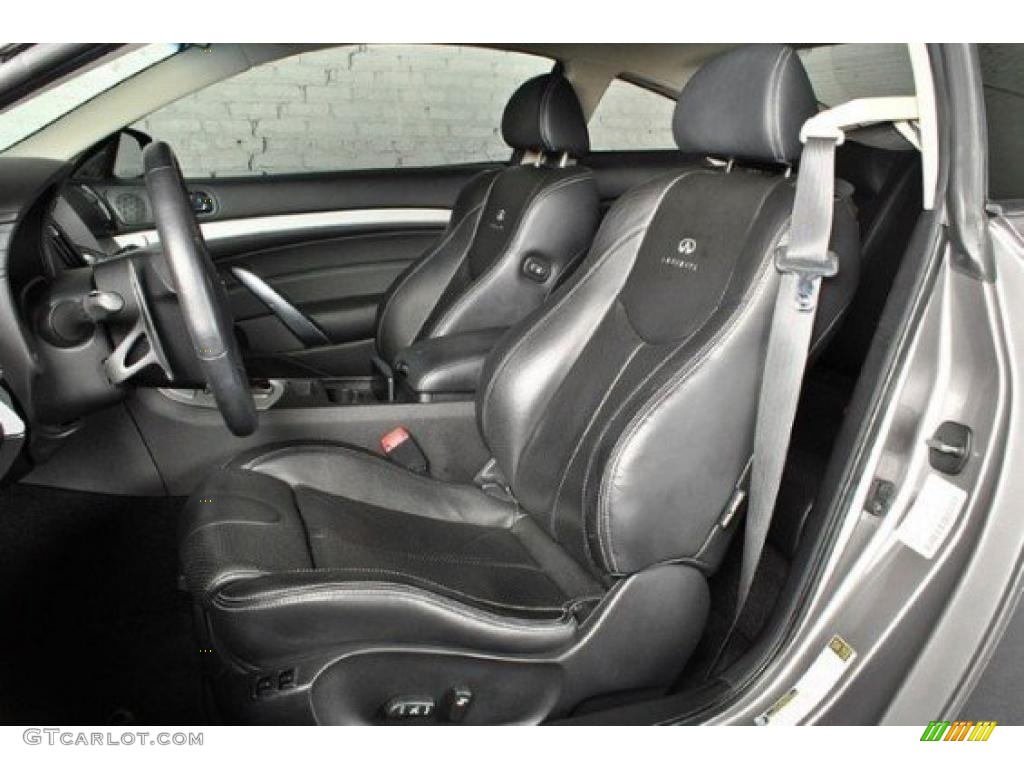 Graphite Interior 2008 Infiniti G 37 S Sport Coupe Photo #47937855