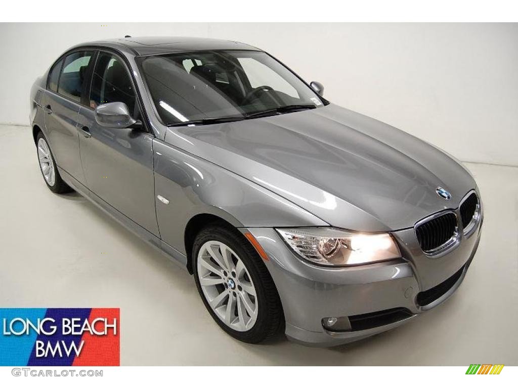 2011 3 Series 328i Sedan - Space Gray Metallic / Black photo #1