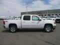 2011 Summit White GMC Sierra 1500 SLT Crew Cab 4x4  photo #3