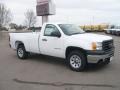 2011 Summit White GMC Sierra 1500 Regular Cab  photo #1