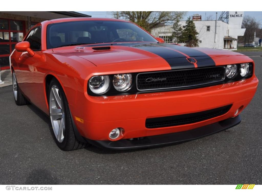 HEMI Orange 2009 Dodge Challenger SRT8 Exterior Photo #47939280