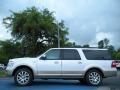  2011 Expedition EL King Ranch 4x4 White Platinum Tri-Coat