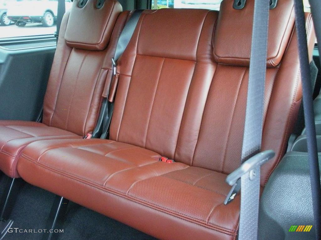 Chaparral Leather Interior 2011 Ford Expedition EL King Ranch 4x4 Photo #47939526