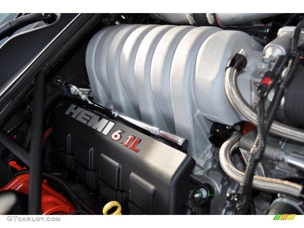 2009 Dodge Challenger SRT8 6.1 Liter SRT HEMI OHV 16-Valve V8 Engine Photo #47939571