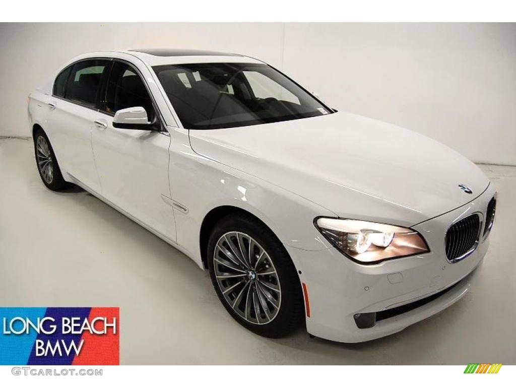 2011 7 Series 750Li Sedan - Alpine White / Black photo #1
