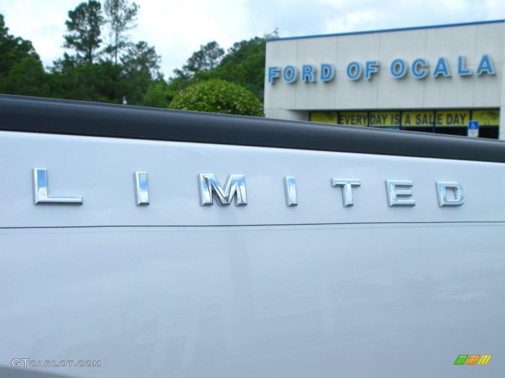 2011 F150 Limited SuperCrew 4x4 - White Platinum Metallic Tri-Coat / Steel Gray/Black photo #5