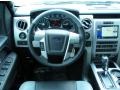Steel Gray/Black Dashboard Photo for 2011 Ford F150 #47939763