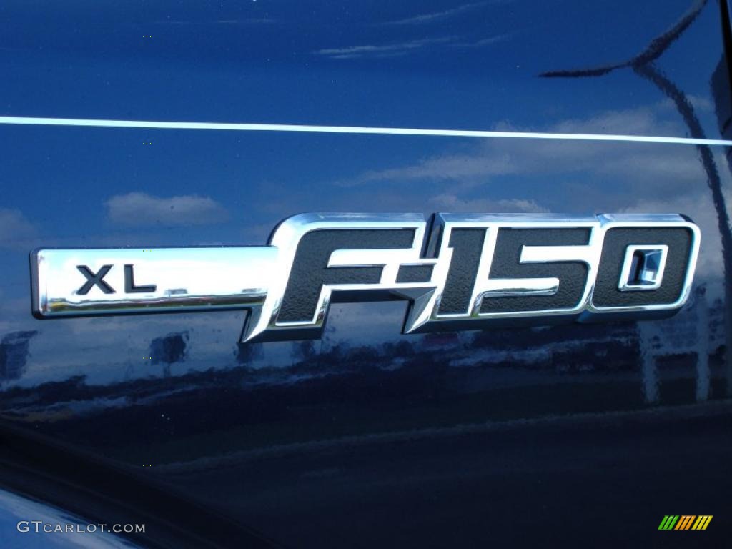 2011 F150 XL Regular Cab - Dark Blue Pearl Metallic / Steel Gray photo #4