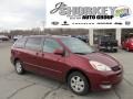 2004 Salsa Red Pearl Toyota Sienna XLE  photo #1