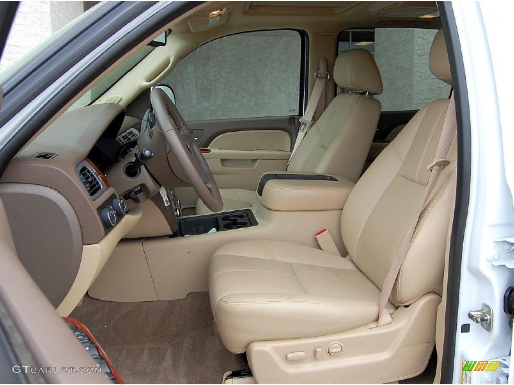 Light Tan Interior 2011 GMC Yukon XL SLT 4x4 Photo #47940276