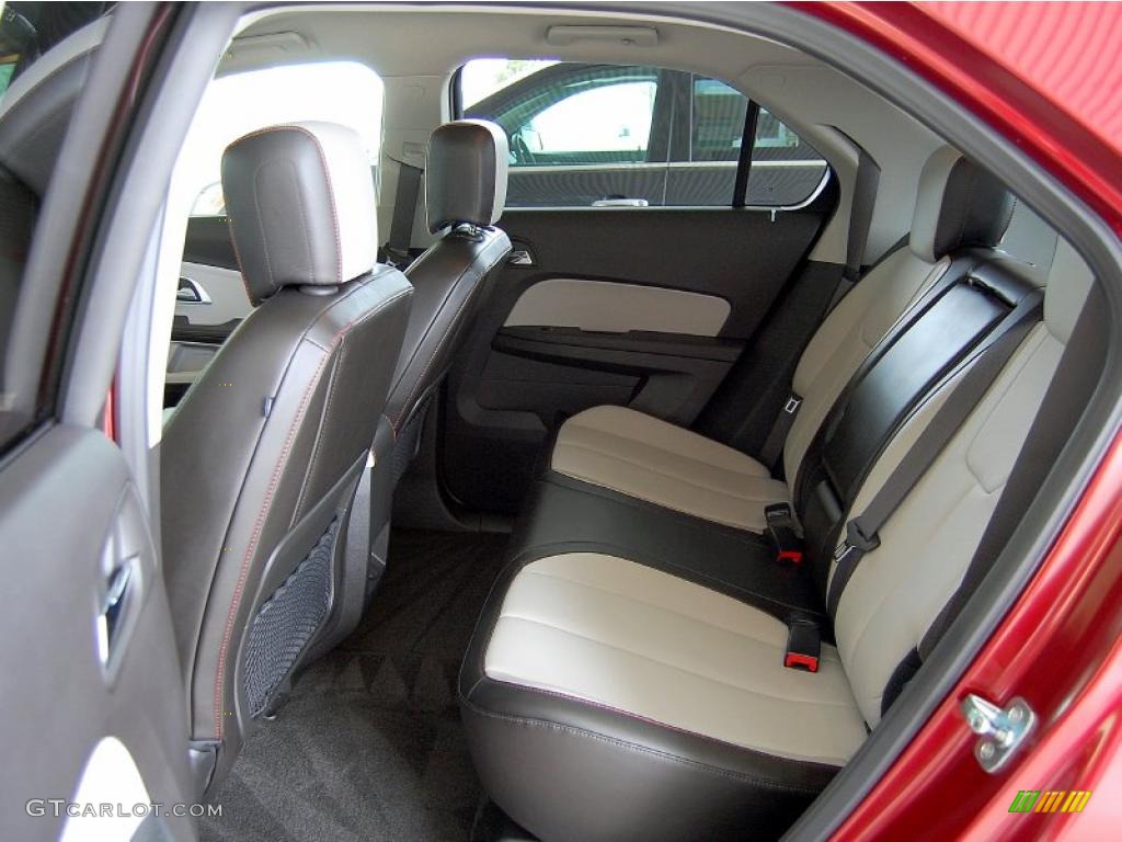 Jet Black/Light Titanium Interior 2010 Chevrolet Equinox LTZ AWD Photo #47940720