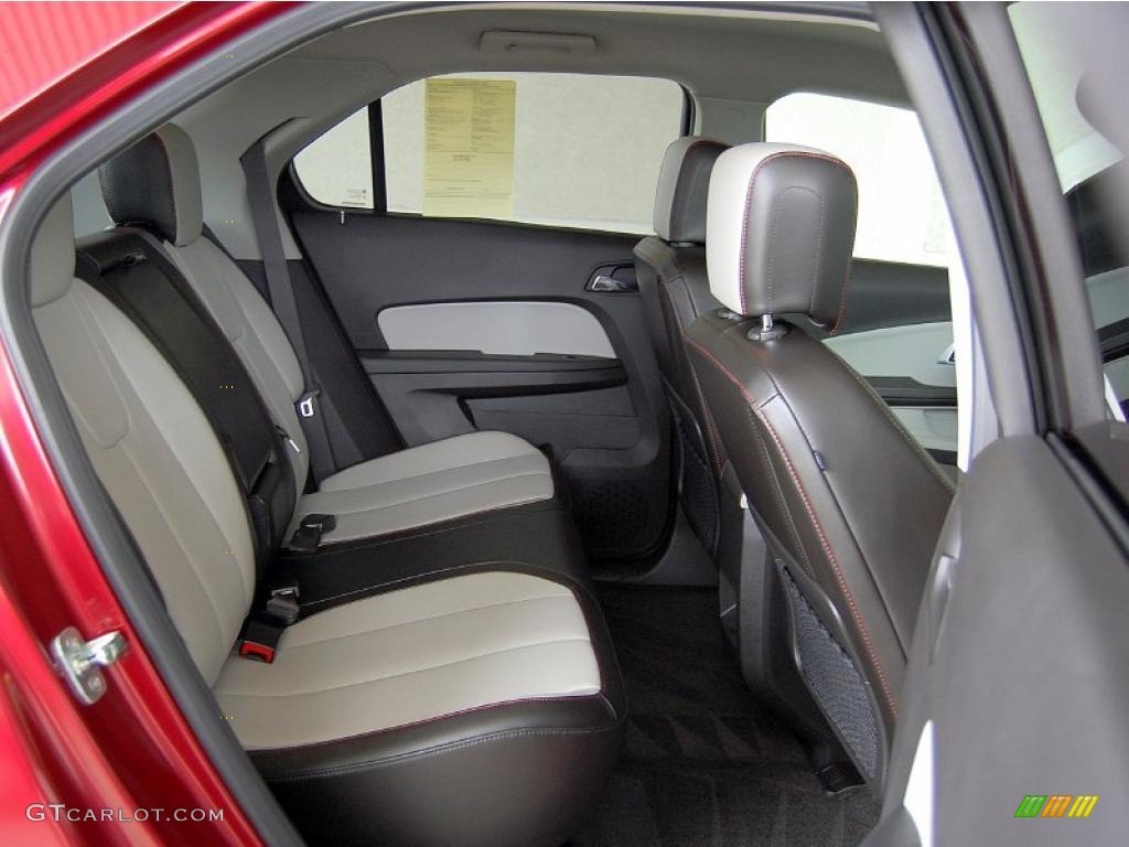 Jet Black/Light Titanium Interior 2010 Chevrolet Equinox LTZ AWD Photo #47940753