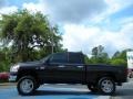 2008 Brilliant Black Crystal Pearl Dodge Ram 2500 Big Horn Quad Cab 4x4  photo #2