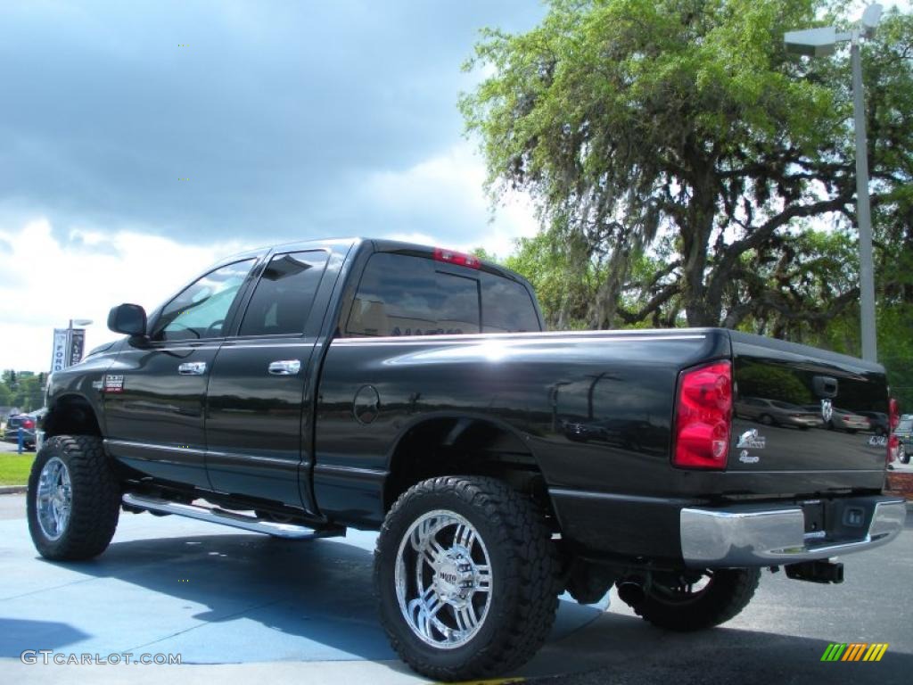 2008 Dodge Ram 2500 Big Horn Quad Cab 4x4 Custom Wheels Photo #47941029