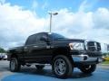 2008 Brilliant Black Crystal Pearl Dodge Ram 2500 Big Horn Quad Cab 4x4  photo #7