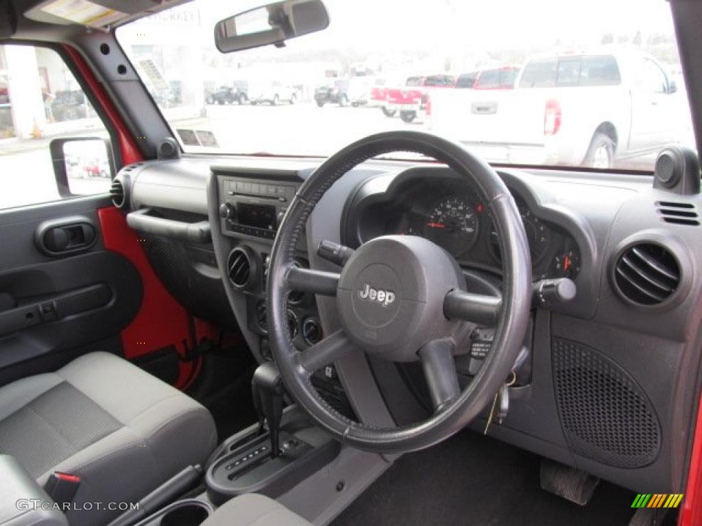 2009 Jeep Wrangler Unlimited X 4x4 Right Hand Drive Dashboard Photos