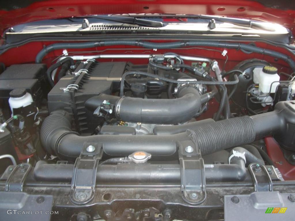 2011 Suzuki Equator Premium Extended Cab 2.5 Liter DOHC 16-Valve VVT 4 Cylinder Engine Photo #47942865