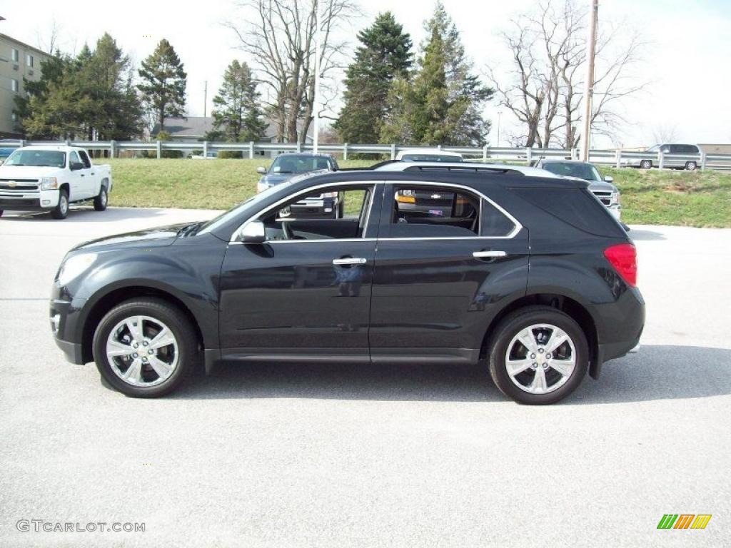 Black 2011 Chevrolet Equinox LTZ AWD Exterior Photo #47943948