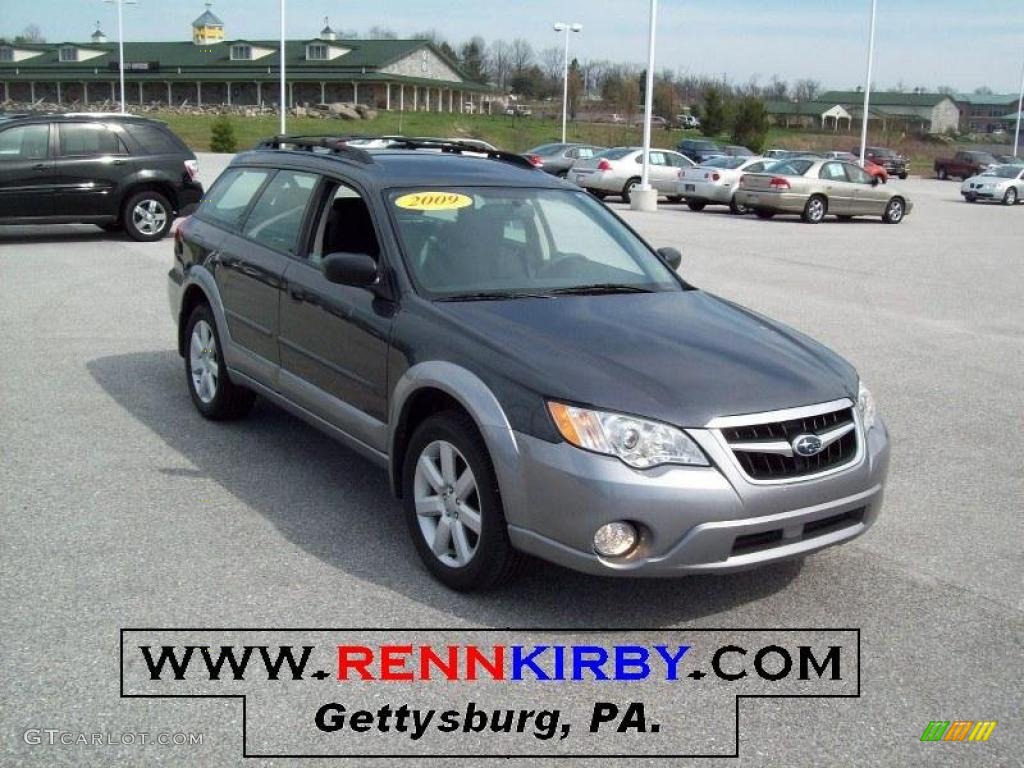 2009 Outback 2.5i Special Edition Wagon - Deep Bronze Metallic / Off Black photo #1