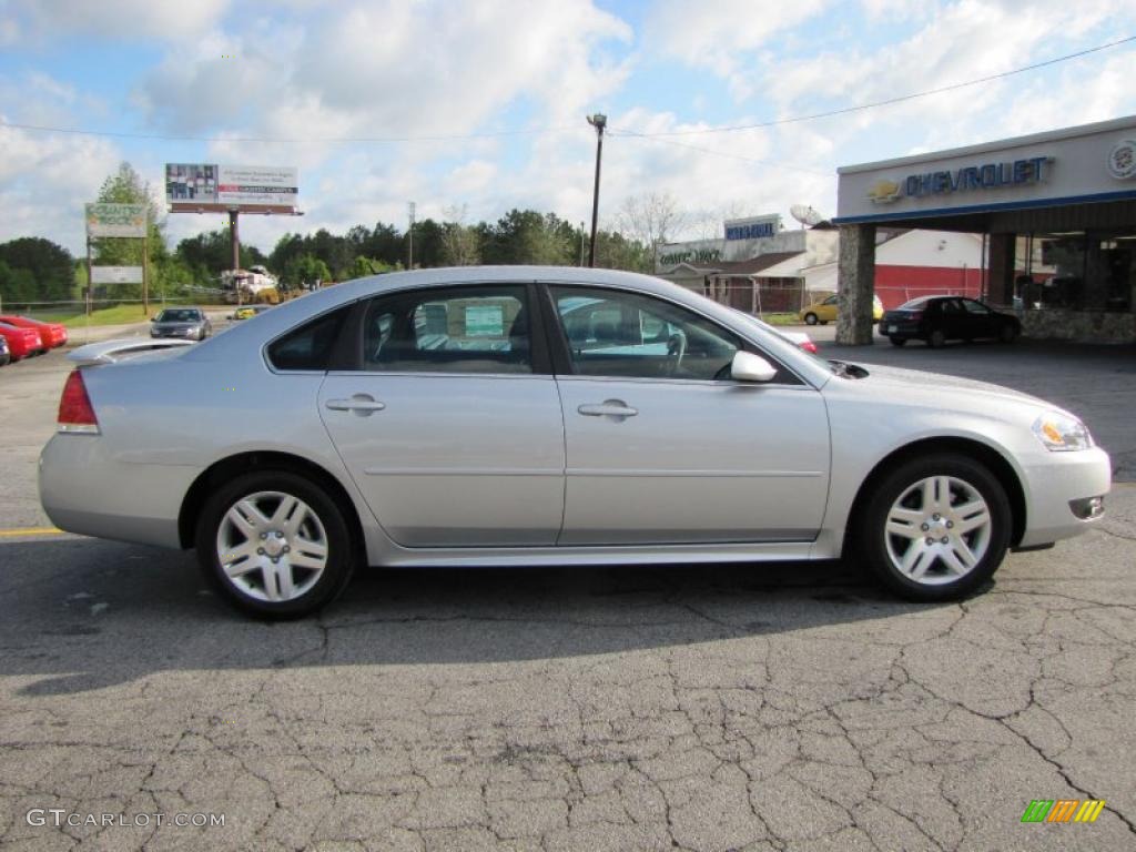 2011 Impala LT - Silver Ice Metallic / Ebony photo #7