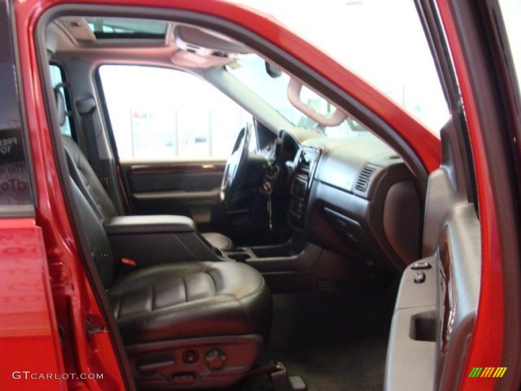 2004 Explorer Limited 4x4 - Redfire Metallic / Midnight Grey photo #31