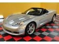 Machine Silver Metallic 2006 Chevrolet Corvette Convertible Exterior